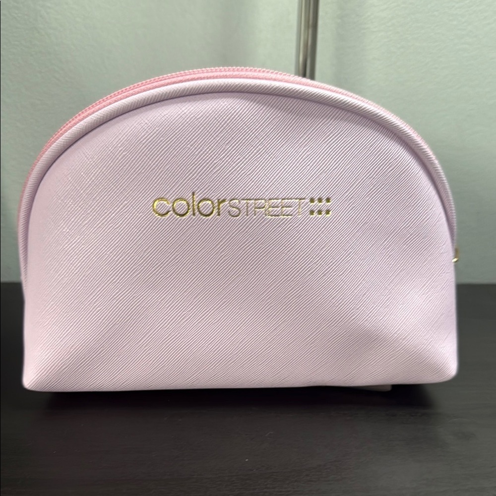 Color Street Cosmetic Bag with nail strips bundle
